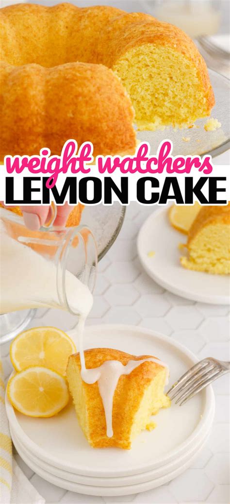 weight watchers lemon cake 3 ingredient